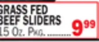 C Town GRASS FED BEEF SLIDERS offer