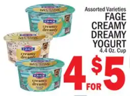 C Town FAGE CREAMY DREAMY YOGURT offer
