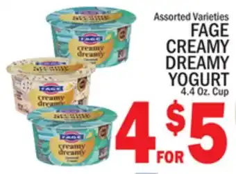 C Town FAGE CREAMY DREAMY YOGURT offer