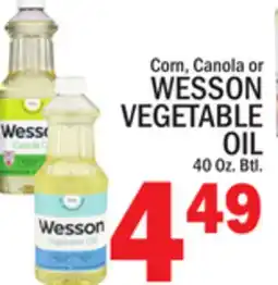 C Town WESSON VEGETABLE OIL offer