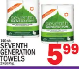 C Town Seventh Generation Towels offer