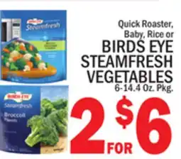 C Town BIRDS EYE STEAMFRESH VEGETABLES offer