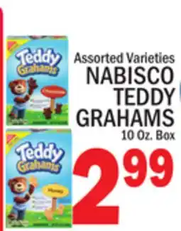 C Town NABISCO TEDDY GRAHAMS offer