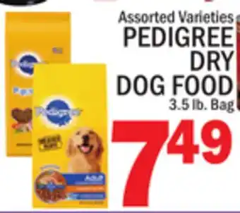 C Town PEDIGREE DRY DOG FOOD offer