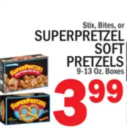 C Town SUPERPRETZEL SOFT PRETZELS offer