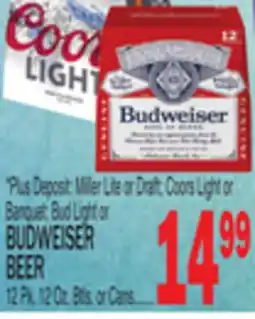 C Town BUDWEISER BEER offer