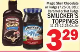 C Town SMUCKER'S TOPPINGS 11.75-12.25 Oz. Jar offer