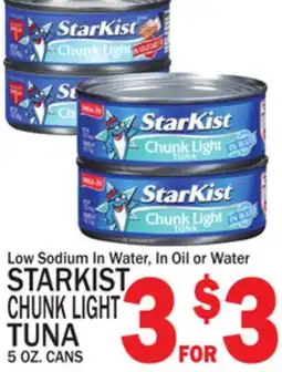 C Town STARKIST CHUNK LIGHT TUNA offer