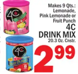 C Town 4C DRINK MIX offer