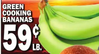 C Town GREEN COOKING BANANAS offer