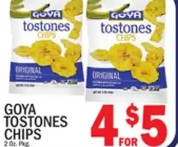 C Town GOYA TOSTONES CHIPS offer