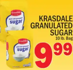 C Town KRASDALE GRANULATED SUGAR offer