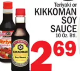 C Town KIKKOMAN SOY SAUCE offer