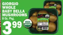 C Town GIORGIO WHOLE BABY BELLA MUSHROOMS offer