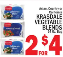 C Town KRASDALE VEGETABLE BLENDS offer