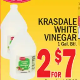 C Town KRASDALE WHITE VINEGAR offer