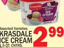 C Town KRASDALE ICE CREAM offer