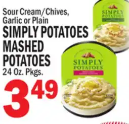 C Town SIMPLY POTATOES MASHED MASHED offer