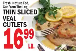 C Town THIN SLICED VEAL CUTLETS offer