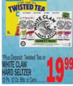 C Town WHITE CLAW HARD SELTZER offer