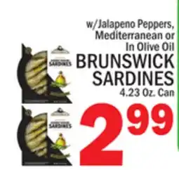 C Town BRUNSWICK SARDINES offer