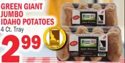 C Town GREEN GIANT JUMBO IDAHO POTATOES offer