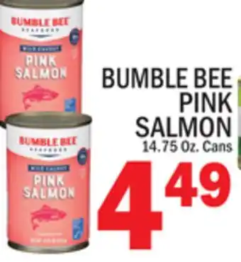 C Town BUMBLE BEE PINK SALMON offer