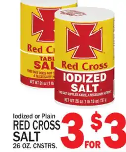 C Town RED CROSS SALT offer