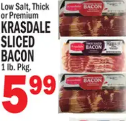 C Town KRASDALE SLICED BACON offer