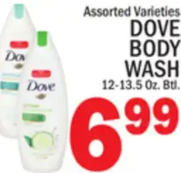 C Town DOVE BODY WASH offer