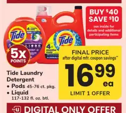 ACME Tide Laundry Detergent offer