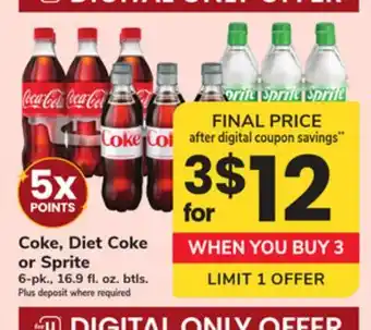 ACME Coke, Diet Coke or Sprite offer