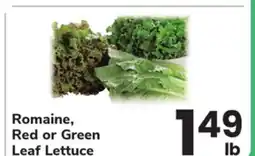 ACME Romaine, Red or Green Leaf Lettuce offer