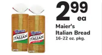 ACME Maier's Italian Bread offer