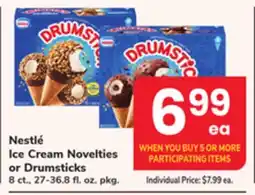 ACME Nestlé Ice Cream Novelties or Drumsticks offer
