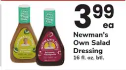 ACME Newman's Own Salad Dressing offer