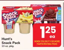ACME Hunt's Snack Pack offer