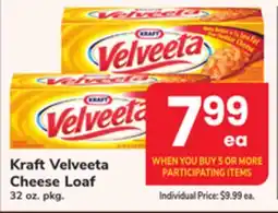 ACME Kraft Velveeta Cheese Loaf offer