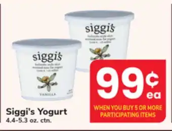 ACME Siggi's Yogurt offer