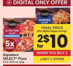 ACME Signature SELECT Pizza offer