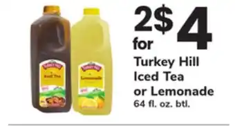 ACME Turkey Hill Iced Tea or Lemonade offer