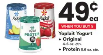 ACME Yoplait Yogurt Original 4-6 oz. ctn., Protein 5.6 oz. ctn offer