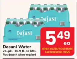 ACME Dasani Water offer