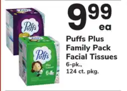 ACME Puffs Plus Family Pack Facial Tissues offer