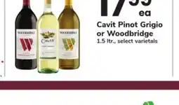ACME Cavit Pinot Grigio or Woodbridge offer