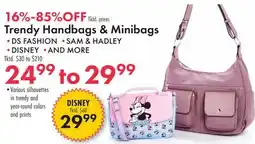 Boscov's Trendy Handbags & Minibags offer