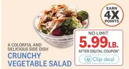 Kings Food Markets CRUNCHY VEGETABLE SALAD offer