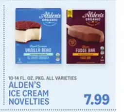 Kings Food Markets ALDEN'S ICE CREAM NOVELTIES offer