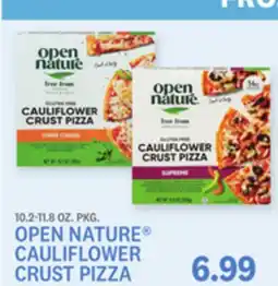 Kings Food Markets OPEN NATURE CAULIFLOWER CRUST PIZZA offer