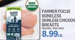 Kings Food Markets FARMER FOCUS BONELESS SKINLESS CHICKEN BREASTS offer